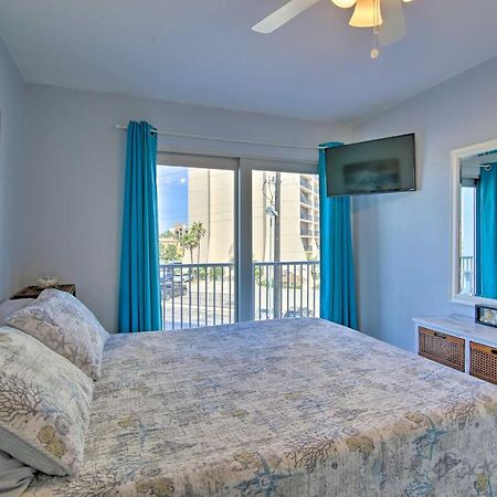 Sunny Oceanfront Condo On South Padre Island Beach Exterior photo