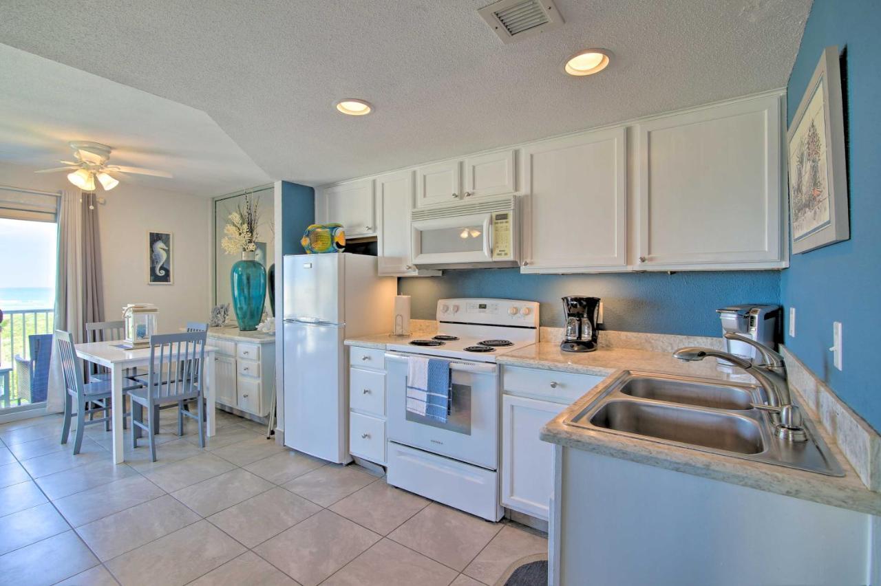 Sunny Oceanfront Condo On South Padre Island Beach Exterior photo