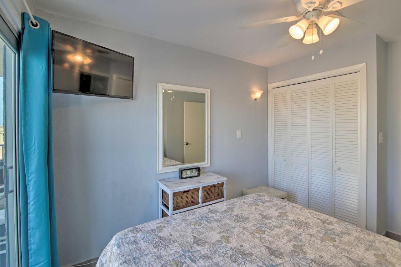 Sunny Oceanfront Condo On South Padre Island Beach Exterior photo